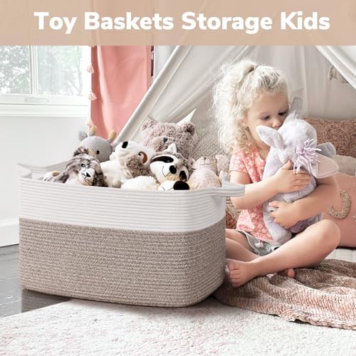 Goodpick 75L Extra Large Woven Blanket Basket - Image 4