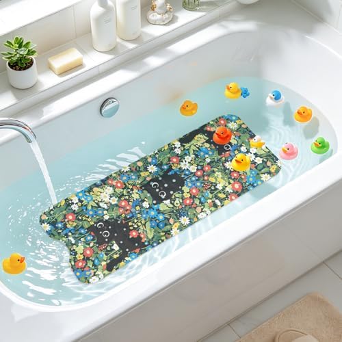 BlackCat Bath Mat for Tub Non Slip, Kids Bath Mat for Baby - Image 7
