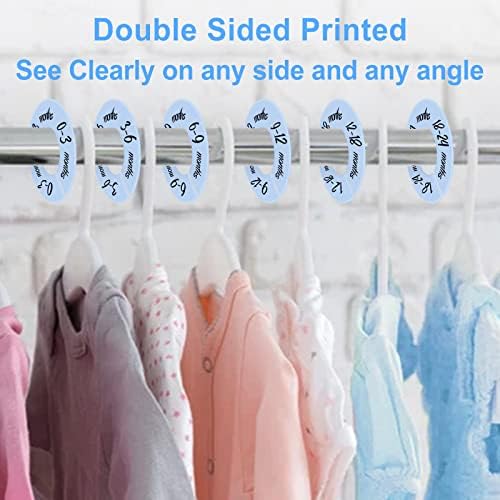 Pro Goleem Baby Closet Dividers Blue Baby Closet Organizer - Image 4