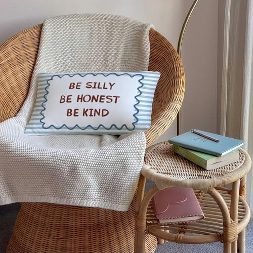 Blue Inspirational 12x20 Pillow Cover - Image 4
