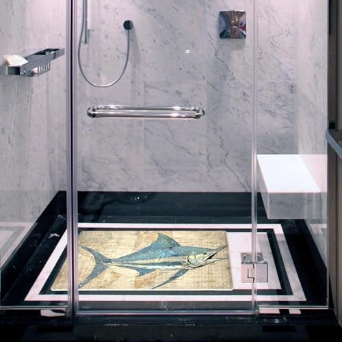 Non Slip Shower Mat Bathtub Mat 15.1x26.8 Inch, Quick Dry Bath Mat - Image 6