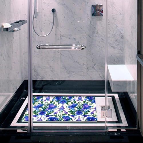 Non Slip Shower Mat Bathtub Mat 15.1x26.8 Inch, Quick Dry Bath Mat - Image 6