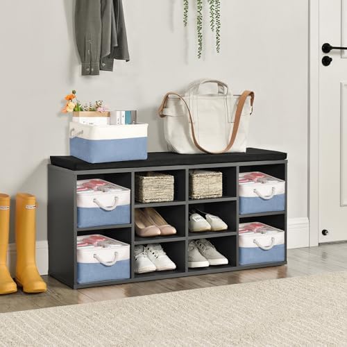 Storage Bins with Sturdy Cotton Handles, Fabric Storage Baskets - Image 4