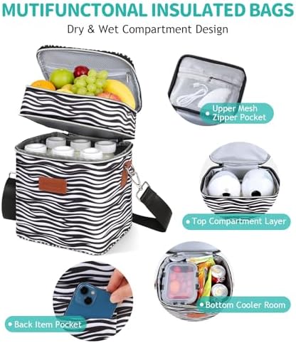 PIIOSER Breastmilk Cooler Travel Bag - Image 5