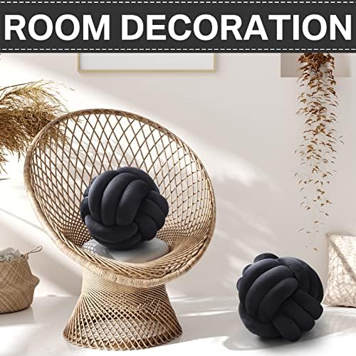 Namalu 10.6 Inches 2 Pcs Knot Pillow Decorative Throw Pillow - Image 6