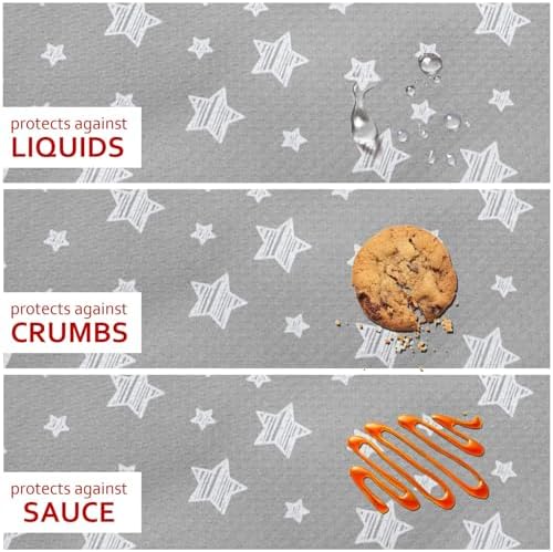 Splat Mat for Under High Chair, 42X46 Inch - Image 4