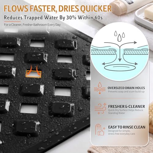 Yimobra Bathtub Mat Non Slip, Long Anti Slip Bath Tub Mat - Image 2