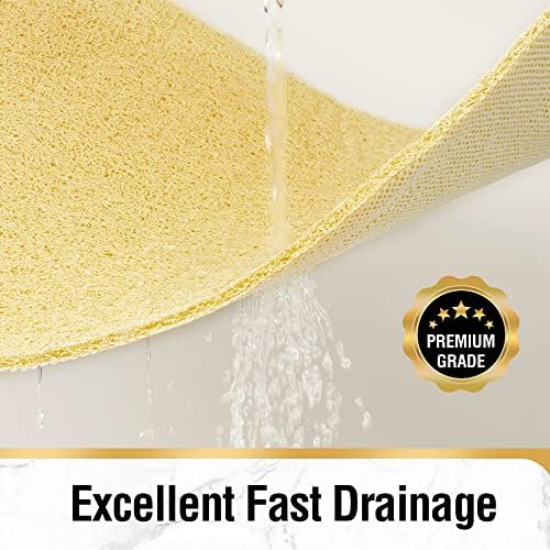 HITSLAM Square Shower Mat, 32 x 32 Inch Non Slip Bath Mat - Image 6
