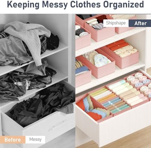 DIMJ Drawer Organizer Clothes Storage - Image 5