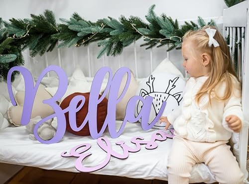 Wooden Name Signs for Nursery Custom Baby Name Sign for Wall Name Signs - Image 6