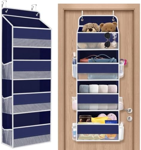 1Pack Over The Door Organizer Large Capacity Hanging Storage Room Organizer by SpaceHacks