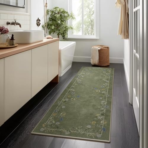 Washable Kitchen Rug Runner for Hallways: 2x6 Runner Rug Soft Carpet Runner - Image 3