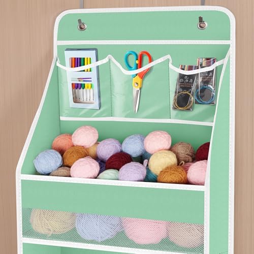Univivi Fabric Over Door Hanging Organizer - Image 4