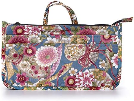 BTSKY Printing Handbag Organizers Inside Purse Insert-High Capacity 13 Pockets by BTSKY