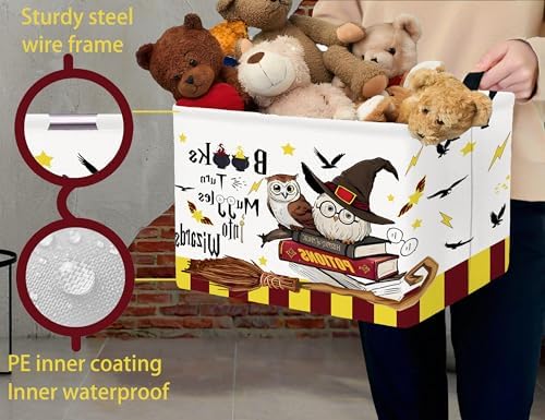 Large Magic Nursery Baby Basket Collapsible Kids Toy Storage Bin Gift Box Room - Image 3