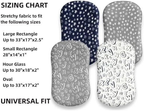 4 Pack Breathable Bassinet Sheets - Image 7