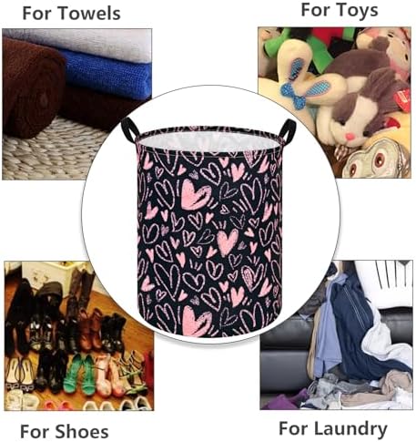 MAIZMZ Girls Room Storage Basket Decor Organizer Bins Kids Hamper Storage Bins - Image 7