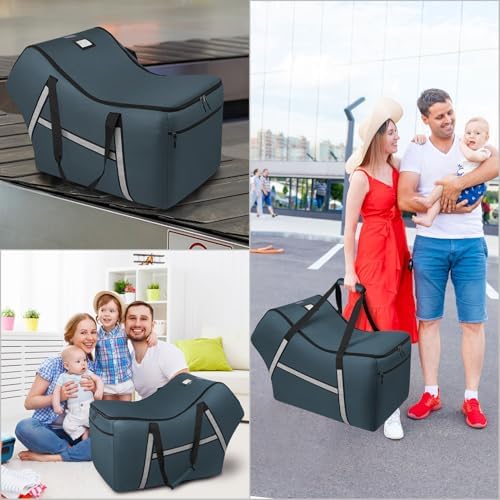 Infant Car Seat Travel Bag for Airplane Compatible - Image 6