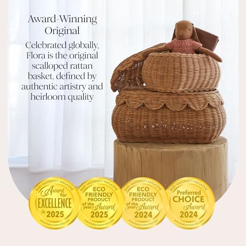 BEBE BASK The Original Scalloped Basket - Image 3