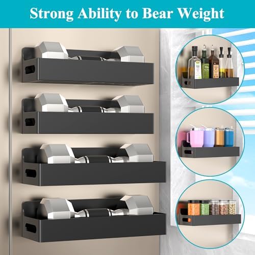 HuggieGems Upgrade Black Magnetic Spice Rack - Image 5