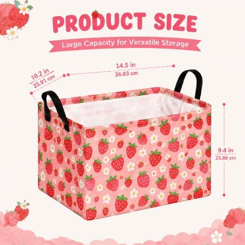 Kid Storage Basket Gift Shelf Basket Toy Storage Bin, Nursery Basket Organizer - Image 2