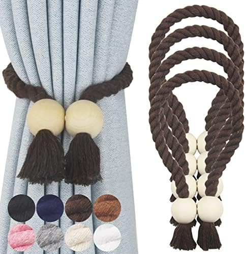 Magnetic Curtain Tiebacks Decorative Tie Back Drapes Holdbacks Nieffeiy by CurtianTiebacks