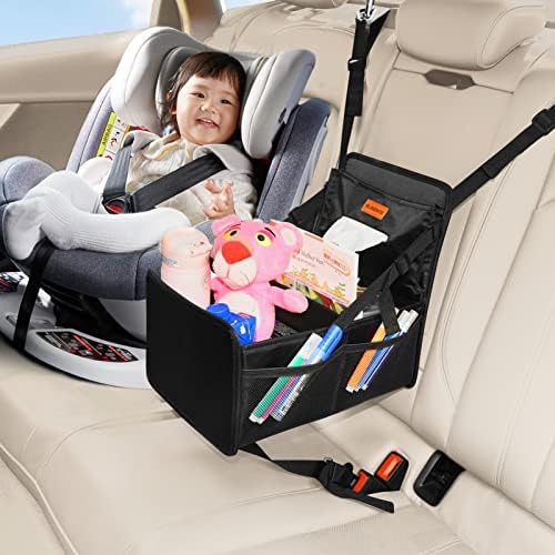 Kids Car Backseat Organizer Between Seats Easy Reach Storage Caddy - Image 6