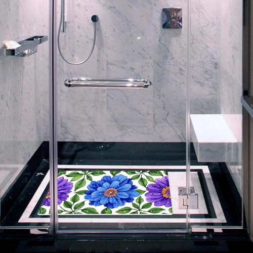 Non Slip Bathtub and Shower Mat 26.8x15.1 inch, Bath Mat - Image 6