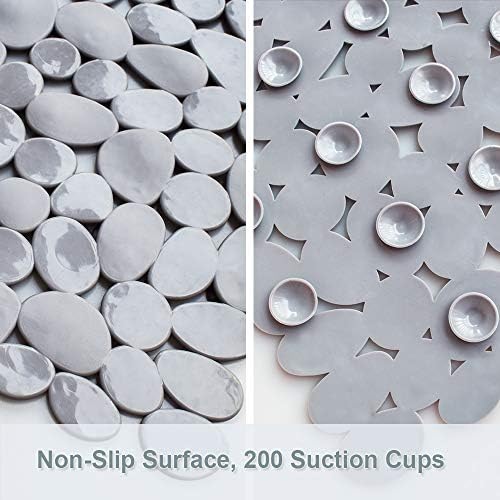Pebble Shower Mat for Bathtub Non Slip Mat 35"X16" - Image 2