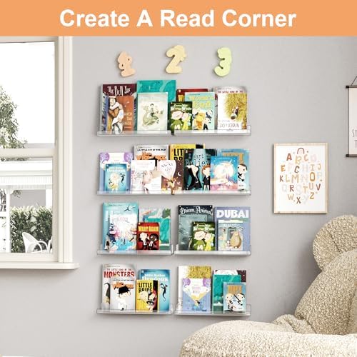 upsimples 16 Pcs 15" Acrylic Shelves - Image 6