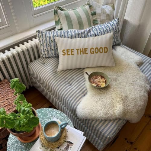 See The Good Inspirational 12x20 Pillow Cover - Image 6