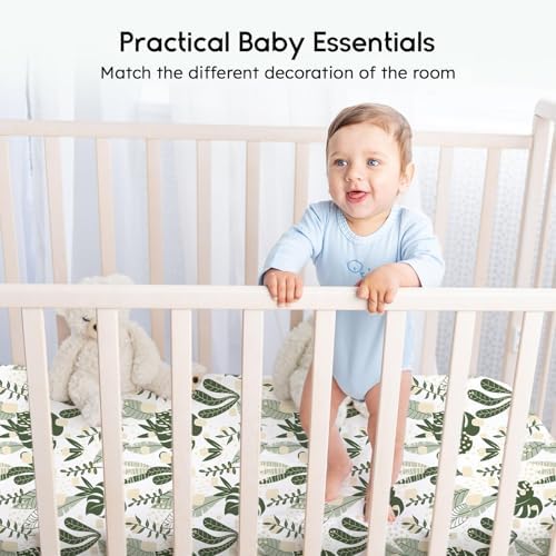 Yoofoss 2-Pack Baby Crib Sheets - Image 6