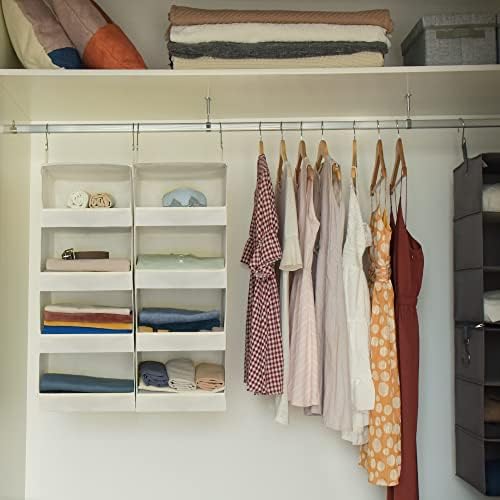 GRANNY SAYS 4-Shelf Hanging Closet Organizer, Foldable Storage - Image 2