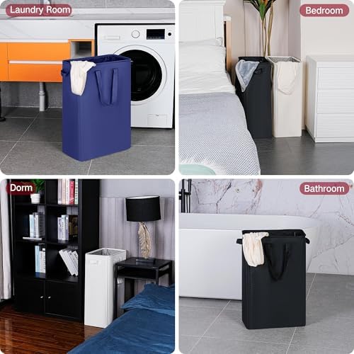 efluky Slim Laundry Basket, Narrow Laundry Hamper - Image 6