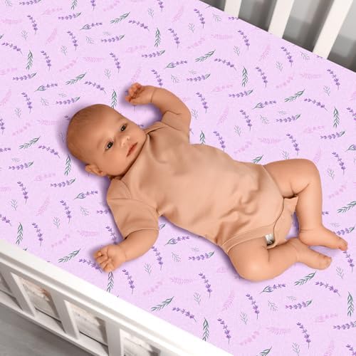 Moukeren 4 Pcs Crib Sheets 52"x28" - Image 5
