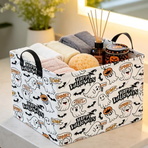 NTAO Gift Storage Basket Empty for Halloween, Storage Bin - Image 5