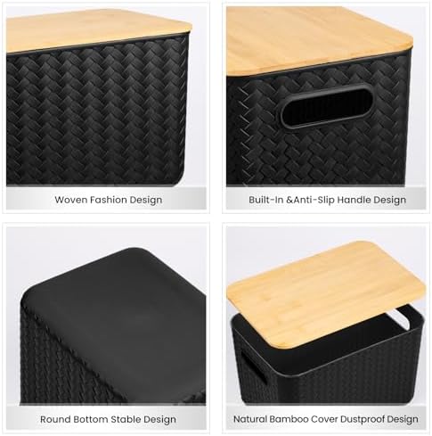 Ohmlove 4 Pack Storage Bins - Image 3