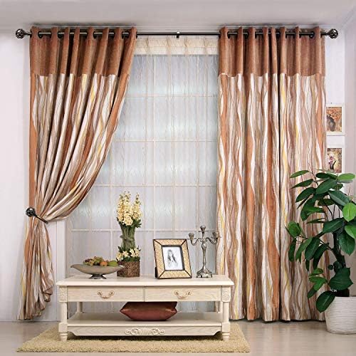 KAMANINA Decorative Curtain Drapery Holdbacks, Wall Mounted, 2 Pack Bronze - Image 2