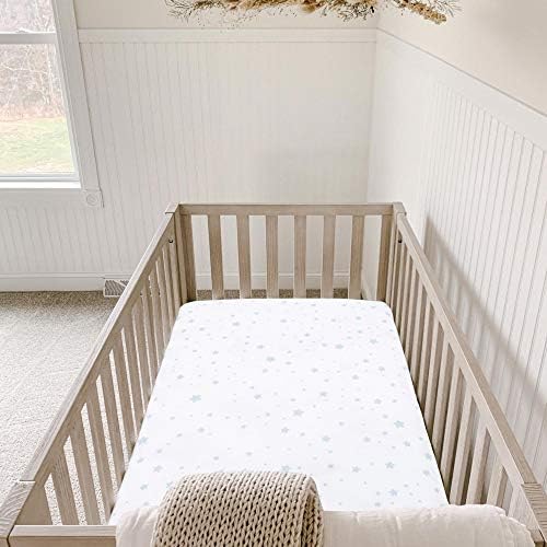 Newton Baby Fitted Mini Crib Sheet 2-Pack, Organic Muslin - Image 7