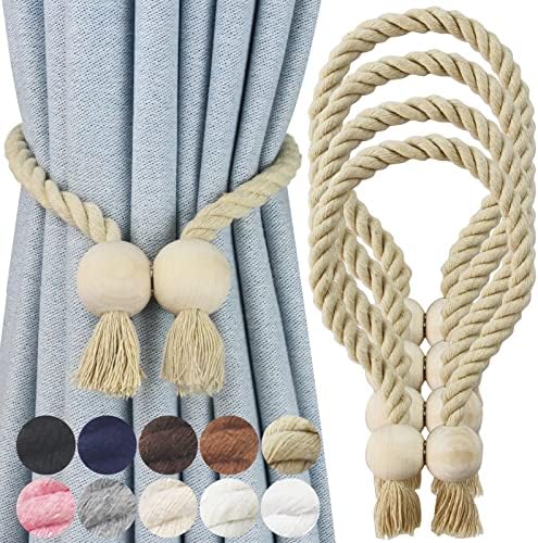 Magnetic Curtain Tiebacks Decorative Tie Back Drapes Holdbacks Nieffeiy by CurtianTiebacks