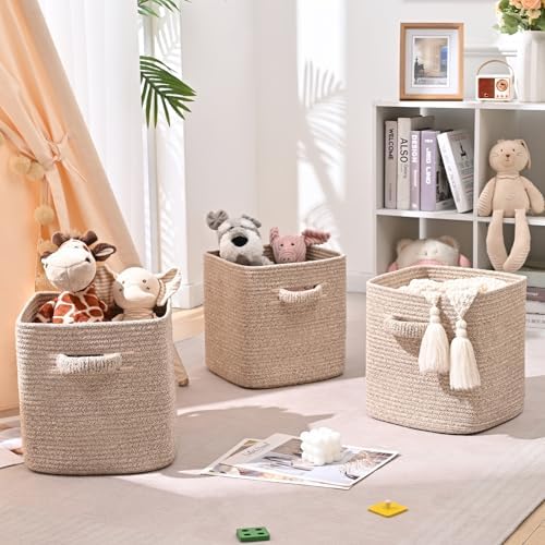 11 Inch Storage Cubes, 6 Pack Cube Storage Bins - Image 3