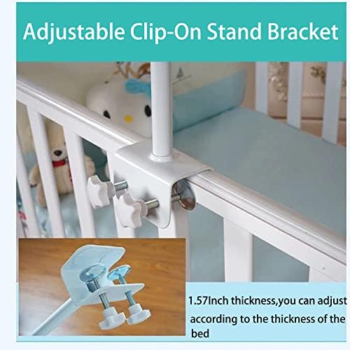 Crib Canopy Holder Mosquito Net Stand Set Metal - Image 5
