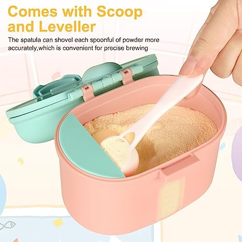 Accmor Baby Formula Dispenser On The Go, Portable Milk Powder Formula Dispenser - Image 6