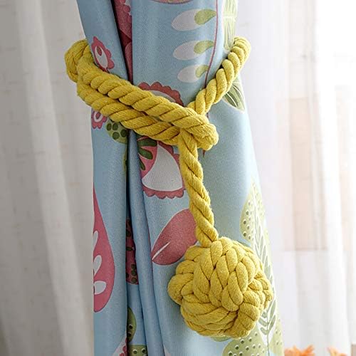 Melaluxe 4 Pack Curtain Tiebacks - Image 2