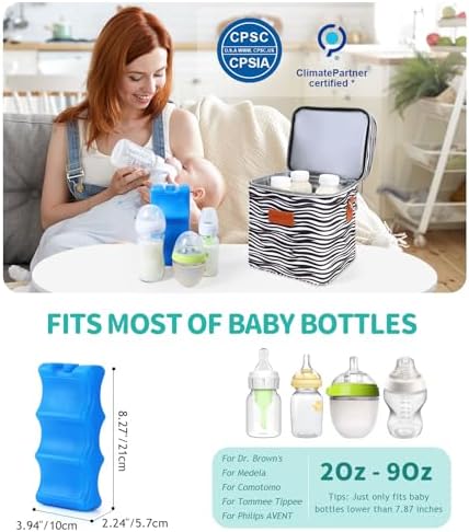 PIIOSER Breastmilk Cooler Travel Bag - Image 6