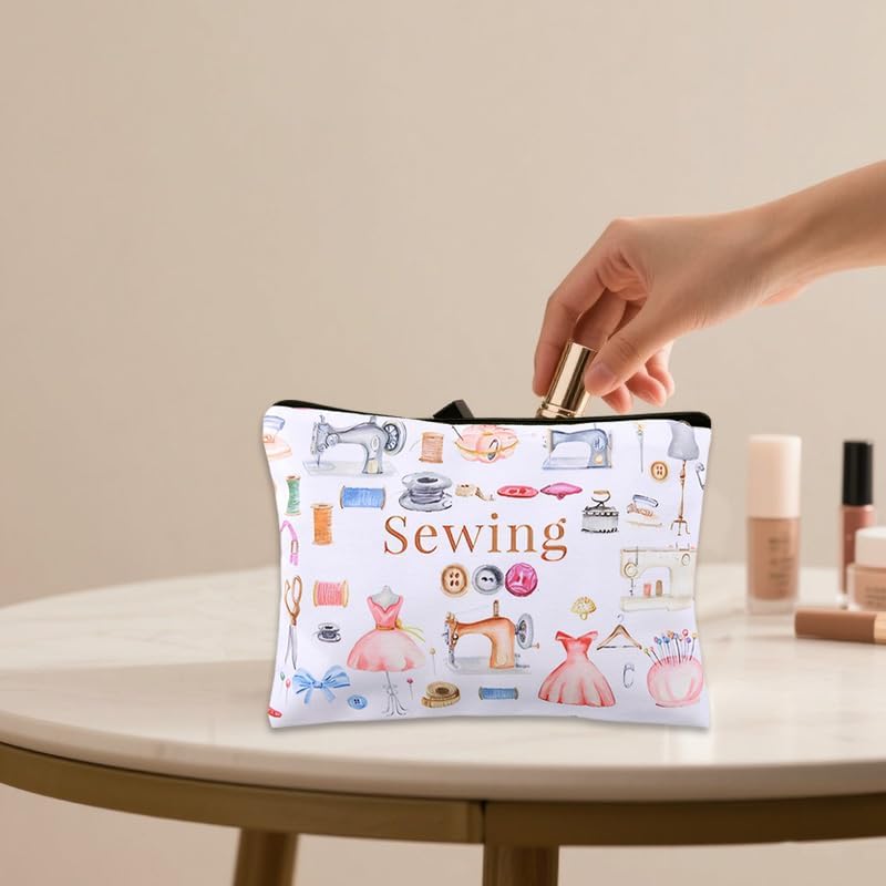 Sewing Quilting Makeup Toiletry Bag - Image 5
