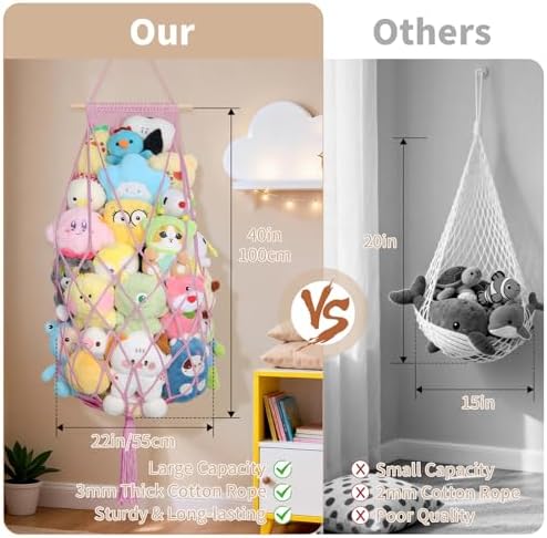 Stuffed Animal Storage Hammock Corner - Image 6