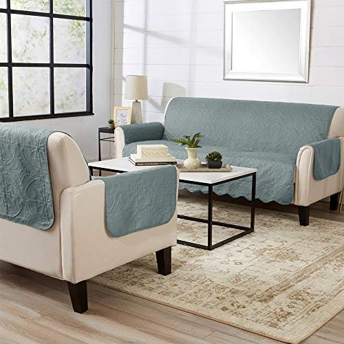 Great Bay Home Reversible Loveseat Cover - Image 5