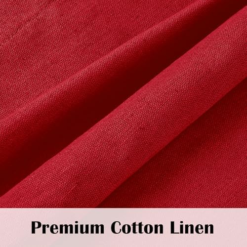 FRAMICS Farmhouse Cotton Linen Curtains - Image 6