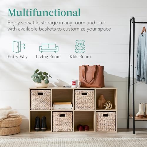 Best Choice Products 8-Cube Storage Organizer, 11in Shelf Opening, Display Shelf - Image 5